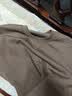 JEANSWEST LIFE真维斯无帽卫衣男春秋季宽松打底外套倒三角设计重磅圆领上衣男 实拍图