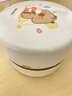 得力（deli）【得力卡通新品】卡皮巴拉桌面吸尘器 强吸力锂电款 迷你键盘除尘 橡皮屑清洁器 学生用品 BL146白 实拍图