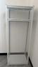 昭简简易衣柜全钢架结构卧室家用出租房简易衣架货架式衣帽架挂衣柜 【送前帘】三层高160cm 长60宽40cm 实拍图