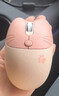 摩天手（Mofii）M3AG喵萌无线鼠标 轻音可爱猫爪图案猫耳造型办公鼠标  奶茶色 实拍图