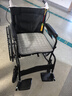 怡辉（YIHUI）轮椅瘫痪老人专用出行带坐便器轻便折叠便携式骨折手动家医用推车 实拍图