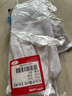 鸣固 白手套礼仪手套劳保纯棉 白色棉质手套  6付/包 实拍图