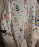 南极人（Nanjiren）婴儿分腿恒温睡袋秋冬中大童防踢被子宝宝家居服竹棉睡衣110码 实拍图