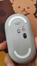 罗技（Logitech）LOGITECH PEBBLE 无线蓝牙鼠标 静音鼠标 办公鹅卵石造型 轻薄便携 时尚小巧 烟云灰 实拍图