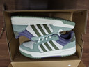 adidas ENTRAP美式校园风运动少年感复古篮球风板鞋男女阿迪达斯 汉玉白/岩层橄榄绿/银灰绿   44.5 实拍图