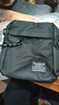 男士单肩包多层小背包轻便通勤休闲户外男斜挎包 黑色 实拍图