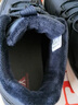 足力健老人鞋冬季棉鞋加绒加厚中老年户外蓄热防滑保暖鞋2493208J 蓝色-男 40  实拍图