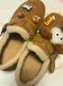 西遇（Westlink）全包加绒勃肯鞋女2025新款冬季丑萌小狗毛毛鞋软底外穿棉鞋 驼色 38 实拍图