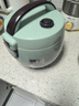 半球（PESKOE）电饭煲电饭锅电饭煲1-2人用多功能锅预约小型迷你不粘锅2/3/4/7/8人家用智能 绿色 1.6L 智能款【球釜内胆】 实拍图