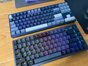 WOB crush80reboot客制化机械键盘铝坨坨CNC三模蓝牙有线2.4g无线电竞游戏办公 青霁蓝RGB【阳极-雪顶可可轴】双色键帽 实拍图