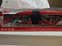 驰誉玩具 公交车模型城市双节大巴士仿真合金车模男孩新年礼物 实拍图