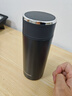 富光 保温杯高档男女316不锈钢学生便携泡茶大容量水杯年货礼品定制 枪灰450ml【316内胆】 实拍图