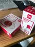 得力（deli）138*86mm方形快干印台印泥 清晰印记 财务用品办公用品内盘面116*66mm 红色9864ES 实拍图