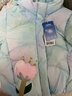 迷你巴拉婴儿羽绒服冬季新款男女童加厚保暖洋气宝宝厚款保暖外套 炫彩蓝00388 【高标白鸭绒】 100 【充绒量70.4g】 实拍图