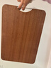 双枪乌金檀菜板 百年龄整木砧案板家用切菜食品抗菌防霉实木40*27*2.5 实拍图