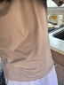 京东京造短袖T恤女10A抗菌秋季新款修身显瘦女装抑菌防汗 热巧棕 L 实拍图