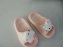 猪爸爸儿童拖鞋女童夏季2025新款室内防滑6-12岁三丽鸥宝宝亲子拖鞋粉17 实拍图