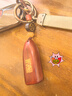 范爷家高档紫檀木汽车钥匙挂件平安无事牌男女手工钥匙扣挂饰复古装饰品 实拍图