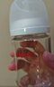 贝亲（Pigeon）玻璃奶瓶宽口径防胀气240ml M号奶嘴 3月+ AA187  实拍图