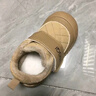 婧麒（JOYNCLEON）婴儿鞋秋冬季加绒1-3岁宝宝雪地靴保暖冬鞋男女幼童学步棉鞋 卡其加绒-建议拍大一码 14.5 cm内长 实拍图