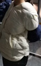 雅鹿2025新款轻薄羽绒服女短款小个子百搭内胆内外穿保暖女士冬季外套 米白 M 建议110-130斤 实拍图