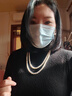 施家珍珠项链长款真多麻灰爆款毛衣链轻奢锁骨链小众颈链生日礼物 8mm澳白长款+磁吸扣120cm 实拍图