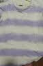 唐狮（TonLion）女童纯棉长袖T恤春秋薄款中大童条纹上衣舒适打底衫 紫色 110 实拍图