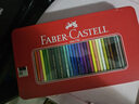 辉柏嘉（Faber-castell）彩铅水溶性彩色铅笔绘画套装画画工具儿童礼物100色铁盒装514001速写马克笔绘画 实拍图