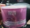 铼德(ARITA) e时代系列 CD-R 52速700M 空白光盘/光碟/刻录盘 桶装50片 实拍图