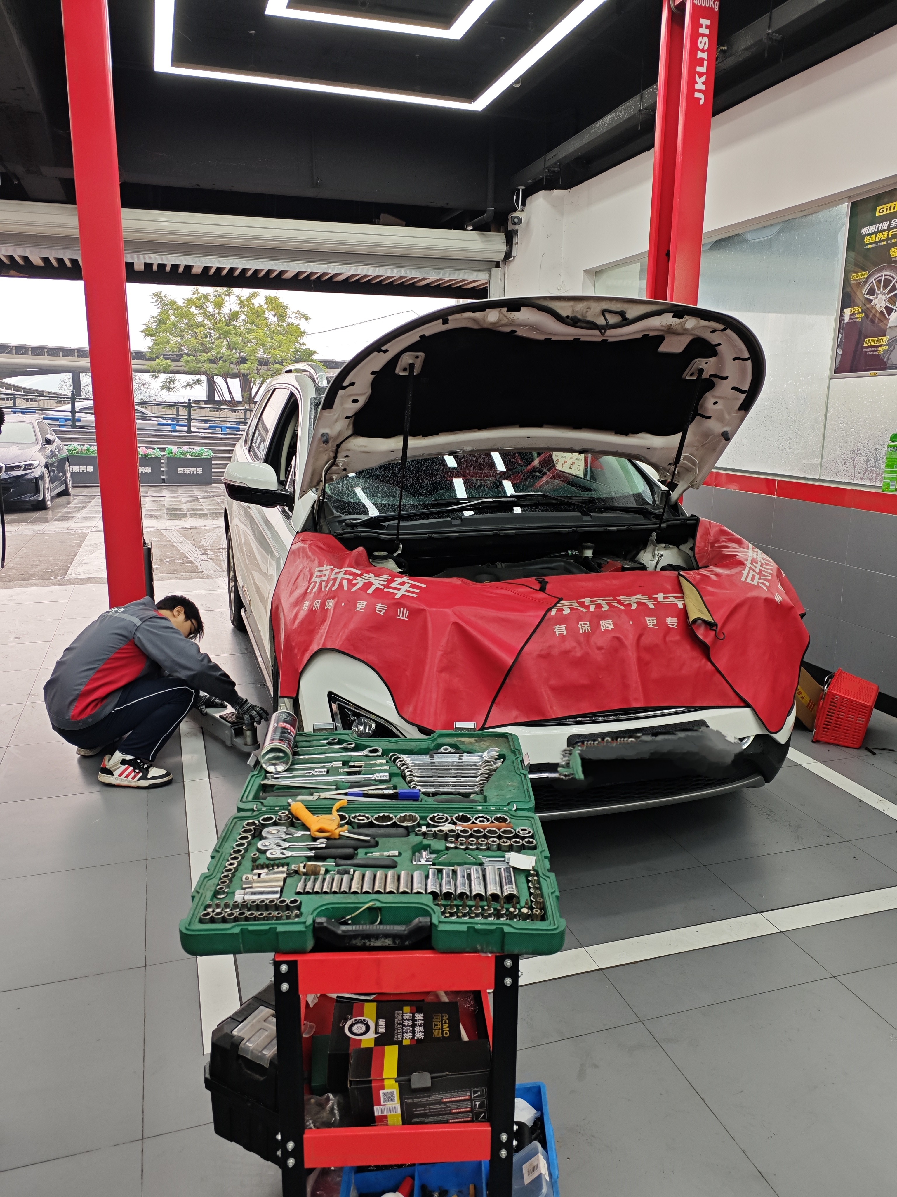 美孚（Mobil）银美系列 6L机油单次小保养卡送机滤和工时 有效期6个月A2 实拍图