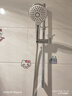 九牧（JOMOO）花洒淋浴套装升降杆小户型分体花洒全套银色-35287-126/1B-1 实拍图