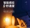 人体智能自动感应小夜灯衣柜卧室宿舍床头灯氛围充电起夜磁吸壁灯 床头灯-触摸开关（无感应模式） 小夜灯 实拍图