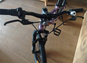 京东京造 24英寸青少年山地车自行车铝合金禧玛诺7速碟刹成年人学生霞光紫 实拍图