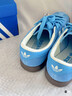 adidas「T头鞋」STADT经典时尚薄底运动板鞋男女阿迪达斯三叶草 蓝色/亮白/汉玉白（推荐女生买小半码）   40.5 实拍图