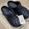 卡骆驰（CROCS）洞洞鞋贝雅男鞋女鞋轻便耐磨一脚蹬拖鞋休闲鞋|10126 深蓝-410 43 (270mm) 实拍图