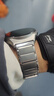 竞技者适于华为手表watch4/Pro表带watch3pro/GT5/GT4/GT3/GT6磁吸钛金属不锈钢手表带男款高级46/48 银色-磁吸链式22mm接口 实拍图