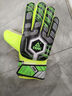 匹克守门员手套带护指天然乳胶防滑耐磨减缓冲击成人儿童专业训练门将手套足球手套守门员装备绿色9号 实拍图