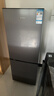 荣事达（Royalstar）183升小冰箱小型家用出租房办公室宿舍双开门两门双门二门电冰箱节能省电低音钛深灰BCD-183L9RSZ 实拍图