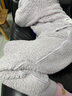 蕉内绒绒520H超级市场睡衣男女士珊瑚绒保暖家居服套装 【女士】云雾紫-蛋糕卷 M 实拍图