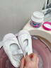 KINBATA小白鞋洗鞋清洁剂500g泡泡粉刷鞋专用运动鞋增白去黄去污神器 实拍图