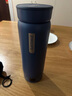 飞利浦 (PHILIPS)烧水杯便携式烧水壶电热水杯恒温杯加热水杯旅行烧水壶电热水壶保温杯加热杯三代 0.42L 全新升级【恒温】烧水杯 深蓝色 实拍图