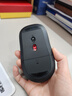 联想（Lenovo）无线鼠标 办公鼠标便携鼠标 笔记本鼠标 电脑鼠标 M100黑 带无线2.4G接收器 实拍图