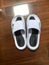 回力运动拖鞋男浴室内户外减震防滑厚底凉拖鞋HL39651白黑色40-41码 实拍图