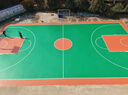 硅pu球场材料学校操场新国标篮球场地胶运动场弹性丙烯酸环保材料 篮球场8mm（新国标过检） 实拍图