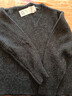 优衣库女装V领针织衫/毛衣毛衫479231 08 深灰色 L /160/88A 实拍图