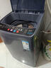 志高（CHIGO）全自动洗衣机 波轮宿舍迷你小型家用 洗烘一体 智能洗脱一体机 大容量 风干 【12Kg升级加厚-蓝光洗护-强动力电机】 实拍图
