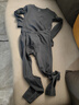 全棉时代保暖内衣【舒弹抗静电】暖棉棉柔暖套装秋衣秋裤 水墨灰S 实拍图