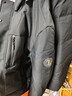 雪中飞鹅绒羽绒服男士短款脱卸帽加厚保暖休闲商务秋冬外套男装185 实拍图