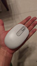 罗技（Logitech）M196 无线蓝牙鼠标 办公鼠标 笔记本商务办公家用 小巧便携 对称手型 珍珠白 实拍图