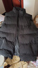 【清仓捡漏】马甲男士休闲百搭加厚秋冬防寒保暖坎肩加棉背心 黑色 XL 建议120-135斤 实拍图